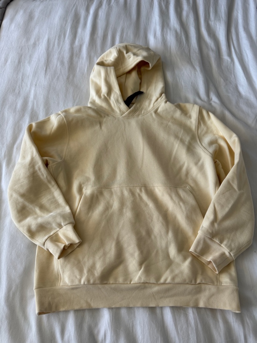 lululemon athletica Cream Hoodie Sweatshirt